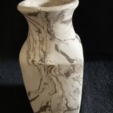 Vase en grès signé – Artisanat Martiniquais