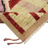 Handmade Tribal Decorative 200 cm x 307 cm Multicolor Wool Carpet
