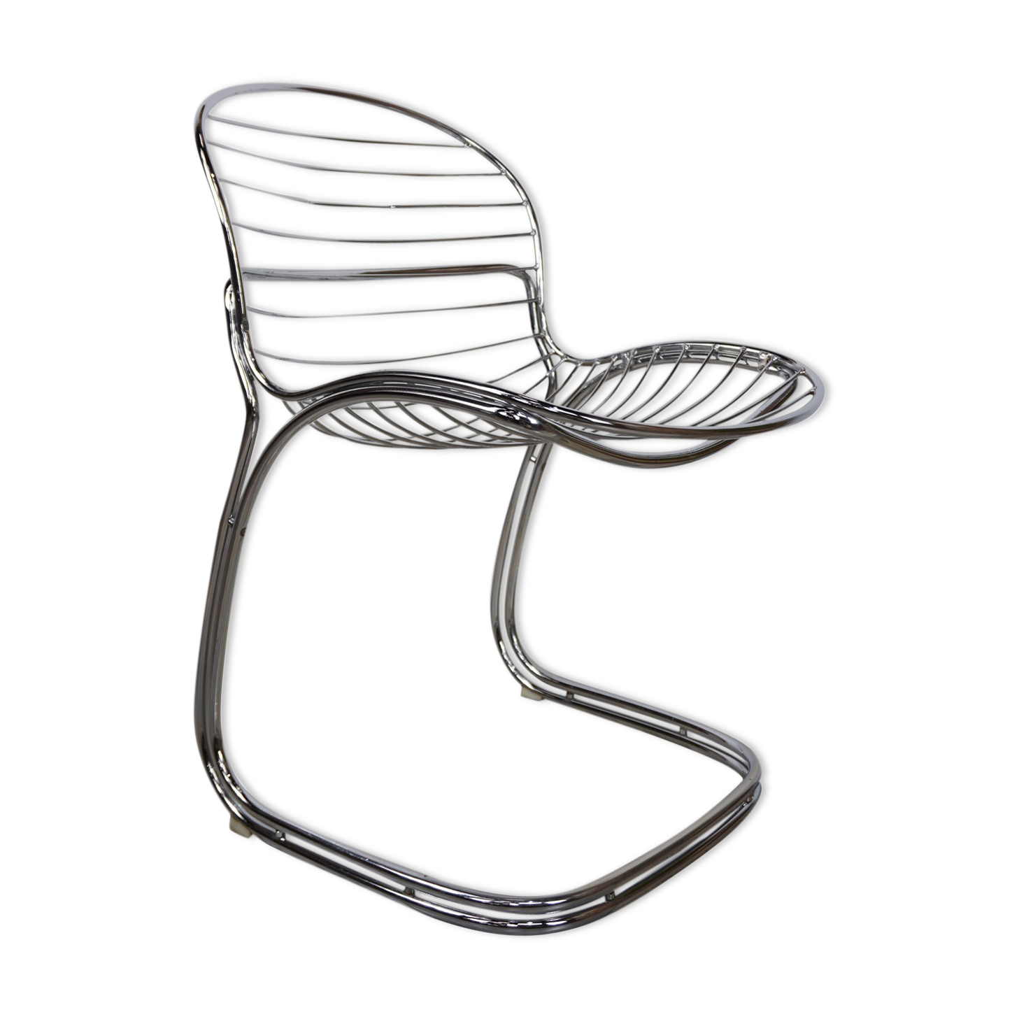 Chair "Sabrina" Italian design of the 70s by Gastone Rinaldi for Rima