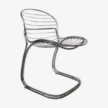 Chair "Sabrina" Italian design of the 70s by Gastone Rinaldi for Rima