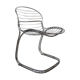 Chair "Sabrina" Italian design of the 70s by Gastone Rinaldi for Rima