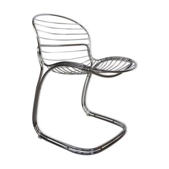 Chair "Sabrina" Italian design of the 70s by Gastone Rinaldi for Rima