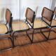 Chaises Cesca B32 cannées par Marcel Breuer