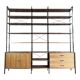 Wangregal selbststehende Regalwand