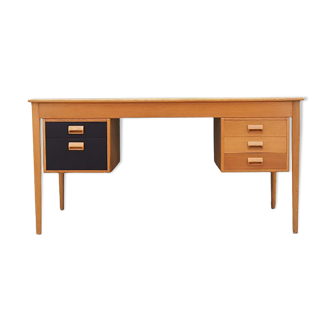 Ash desk, danish design, 1970s, Borge mogensen