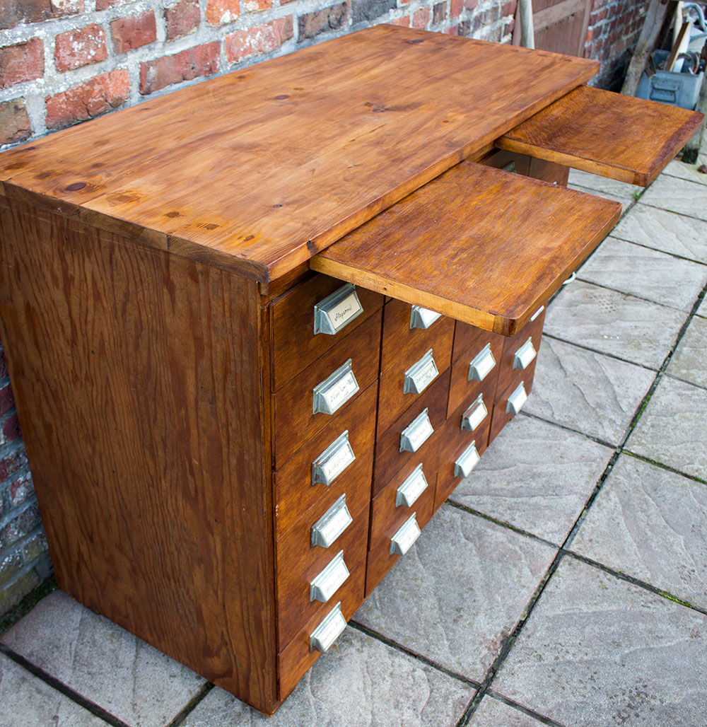 Ancient medicine cabinet 24 drawers