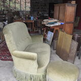 Toad bench and footrest.