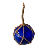 Blue fishing float