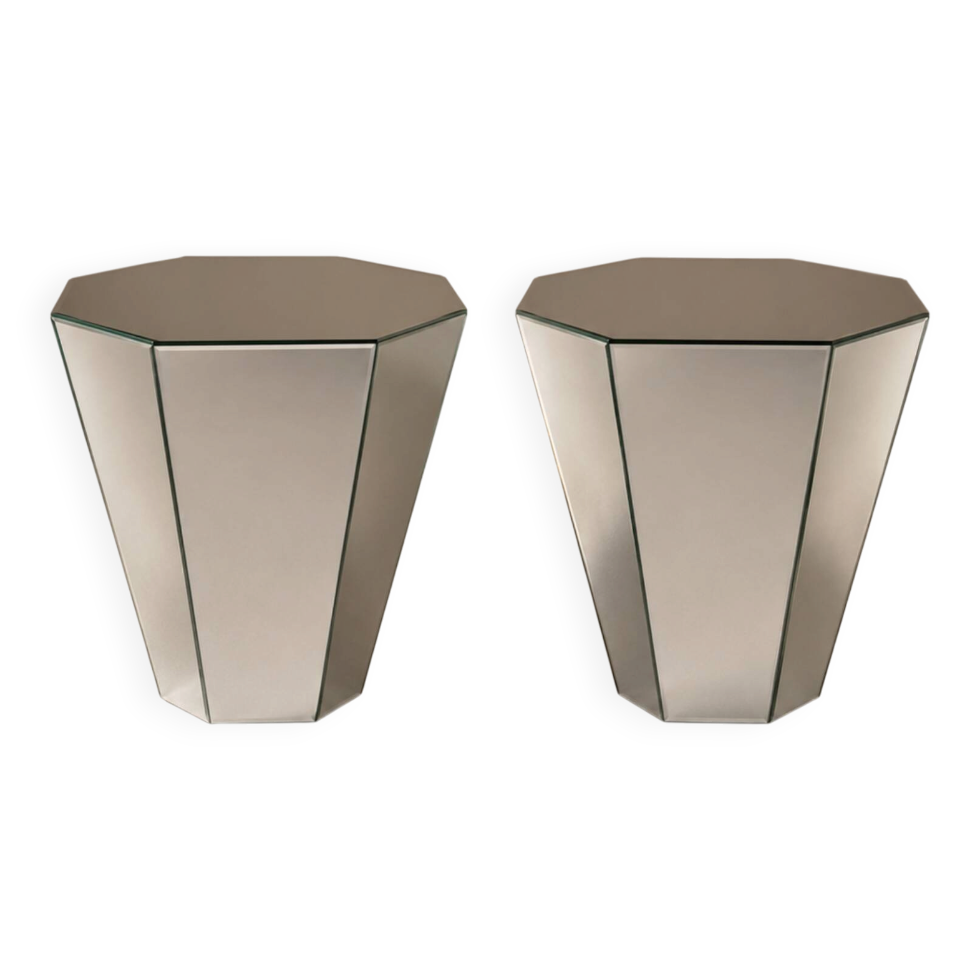 Paire de Tables de chevet catellan italia