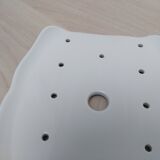 Old dripping plate for asparagus dish