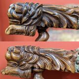 Neo-baroque armchair, circa 1880