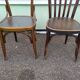 Ensemble de 4 chaises de bistrot - vintage - bar