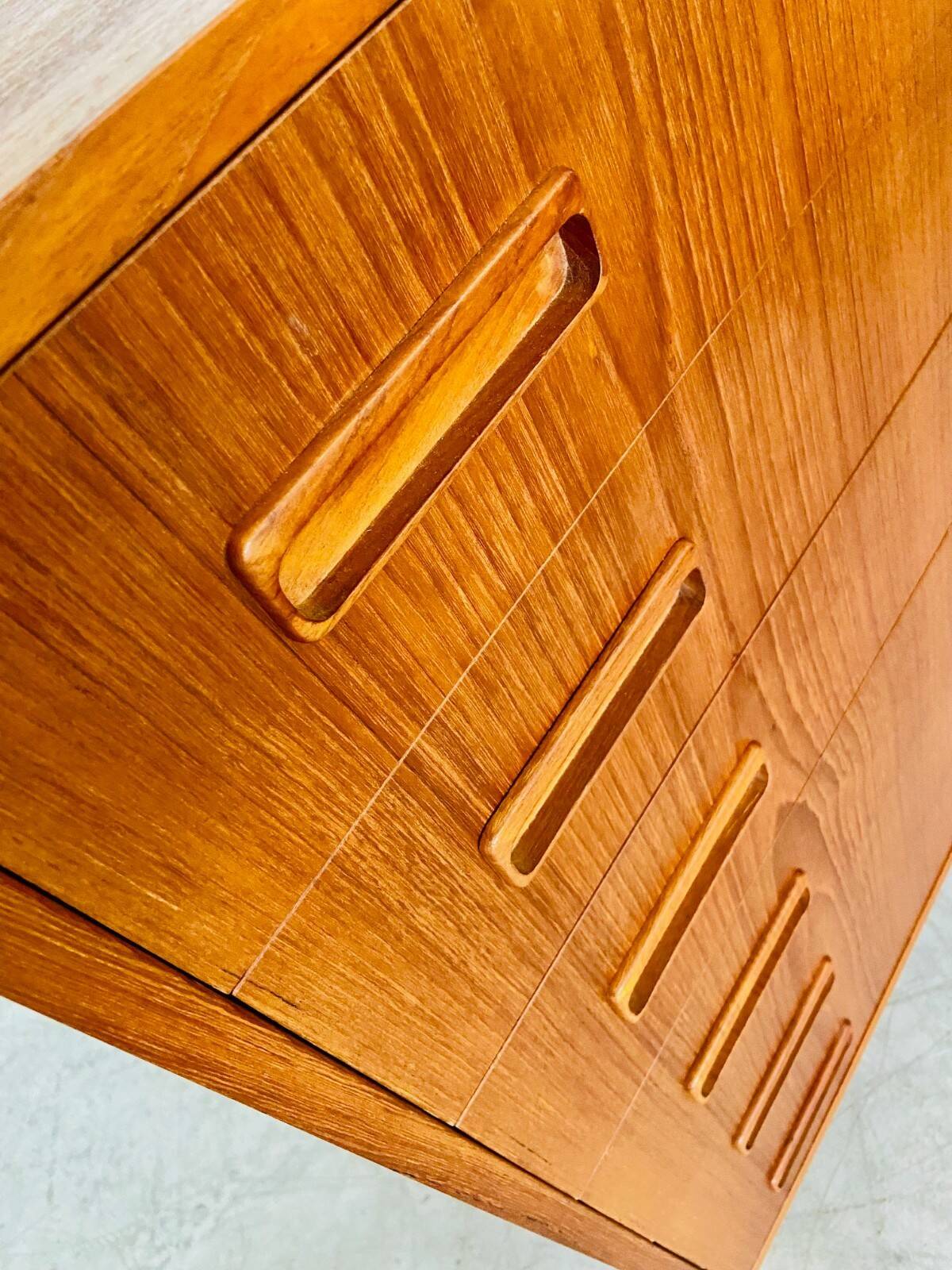 Vintage Danish mid-century teak chest of drawers by Westergaards