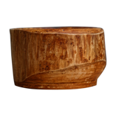 Brutalist wooden cut