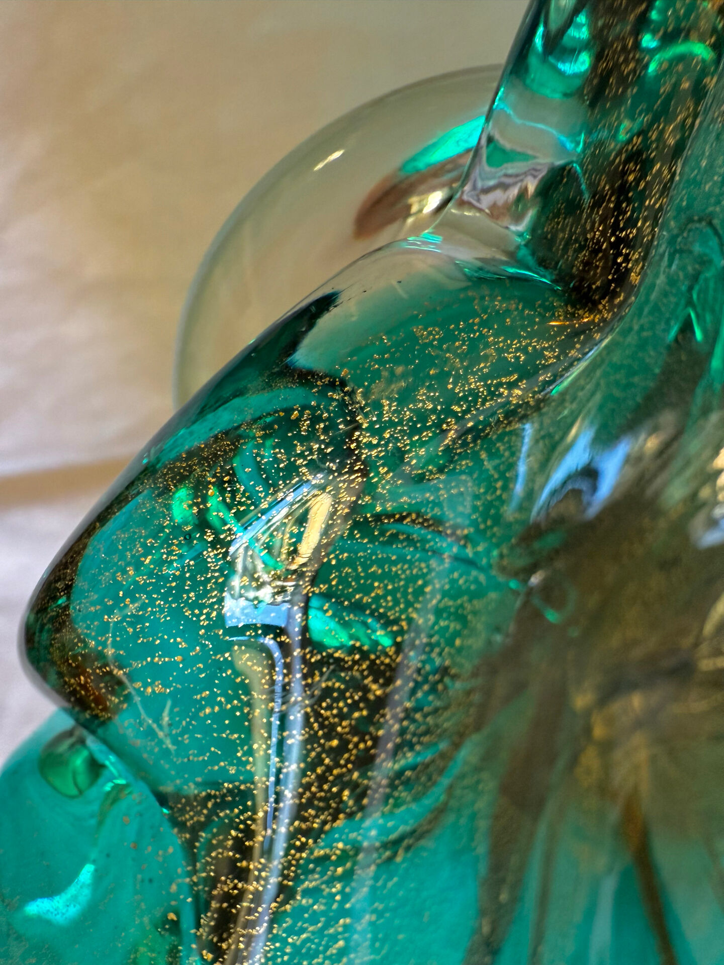 Bowl / pocket emptier / glass centrepiece in Murano style from the 1970s.