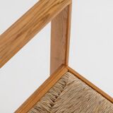 Dutch Modernist Oak Chair, 1980s