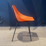 Ensemble de 4 chaises Guariche orange