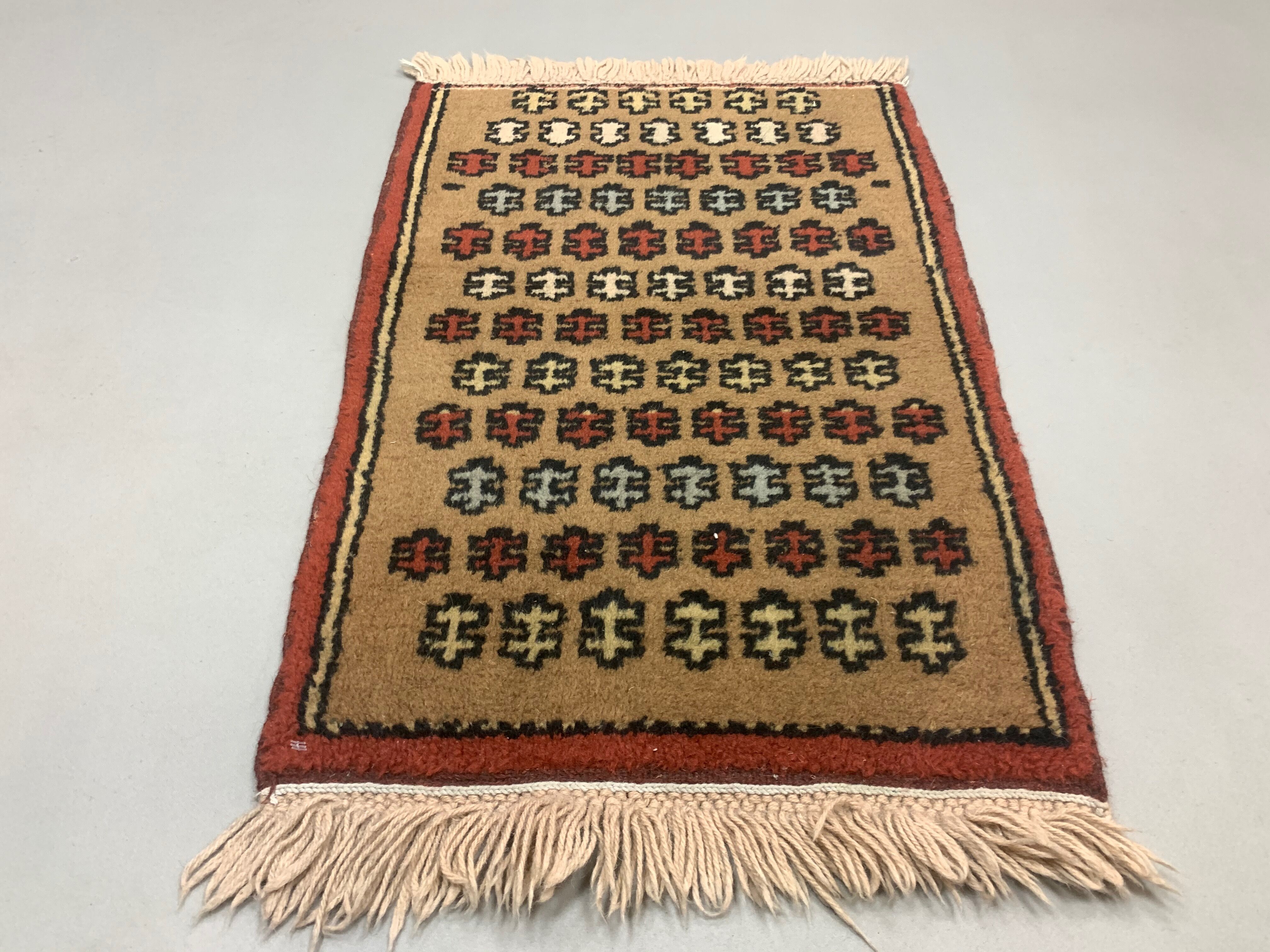 Turkish rug 95x50 cm