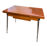 Formica table with retractable extension