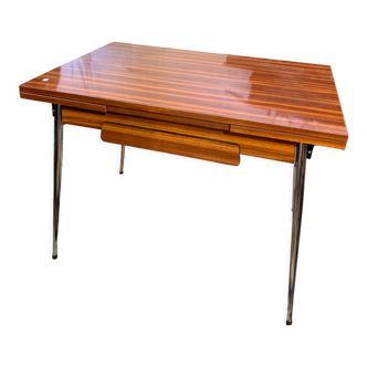 Formica table with retractable extension