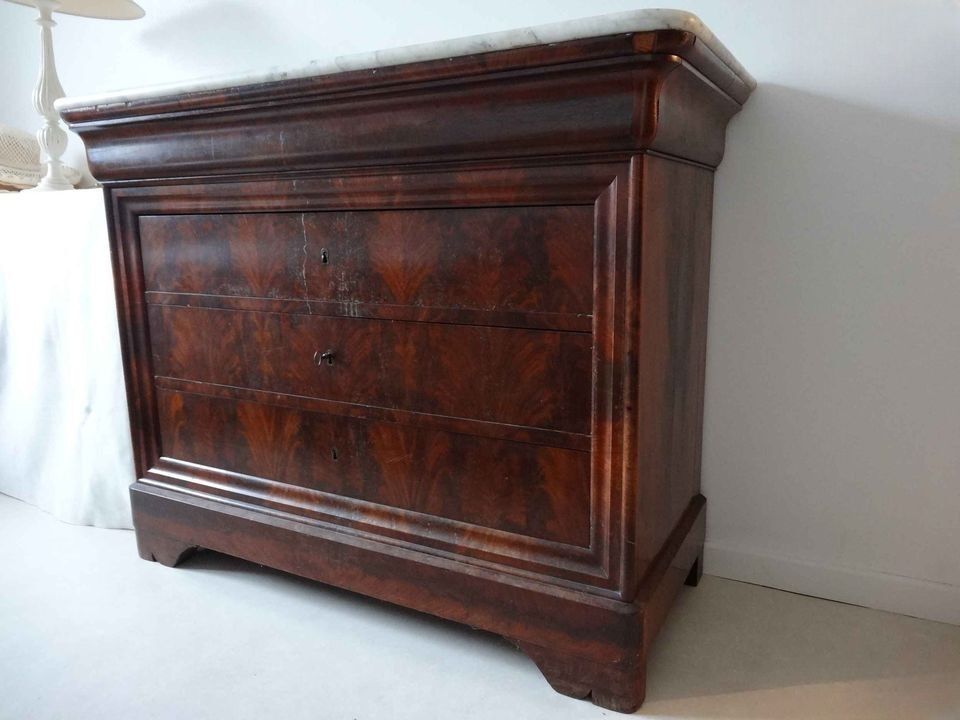 Commode dessus marbre excellent état AF26