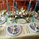 6 assiettes plates Wedgwood old English village