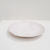 LECUYER ceramic plate with bird decoration
