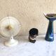 Office fan Calor 220V vintage 1957 bakelite & lacquered sheet metal