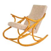 Vintage rocking chair by michael thonet for ton, 1960s