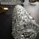 gold metal and glass sconces 1950