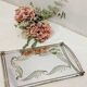 Vintage mirror tray