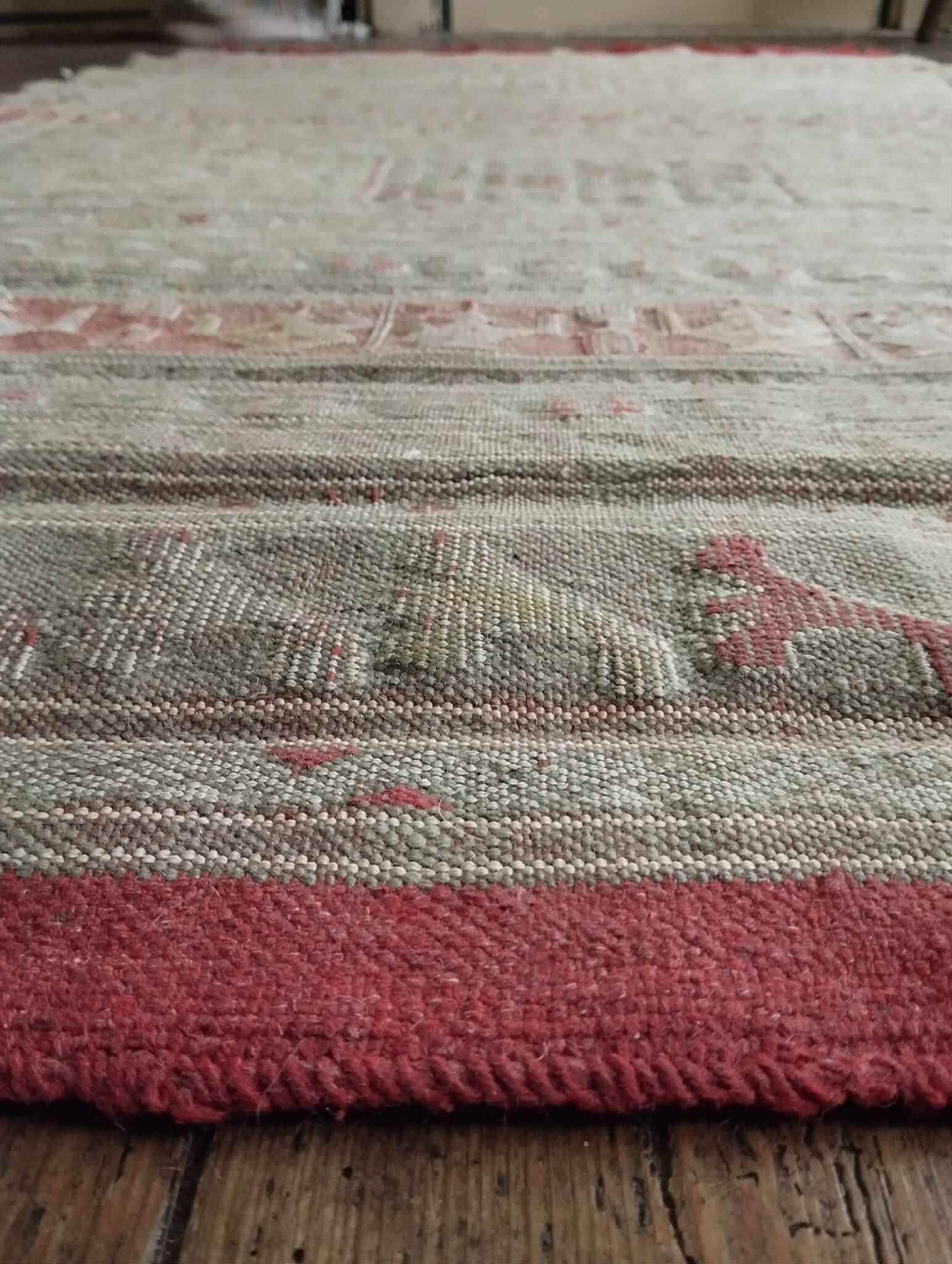 Handmade Berber Kilim Zemmour 187x115cm