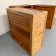 Ensemble modulable enfilade Ateliers Chauvin bois massif  design 70