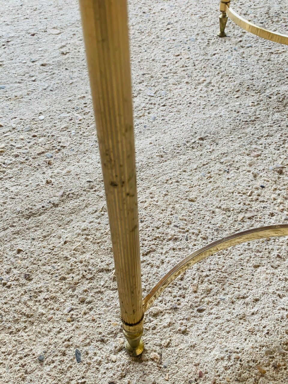 Vintage coffee table in marble and onyx circa 60/70