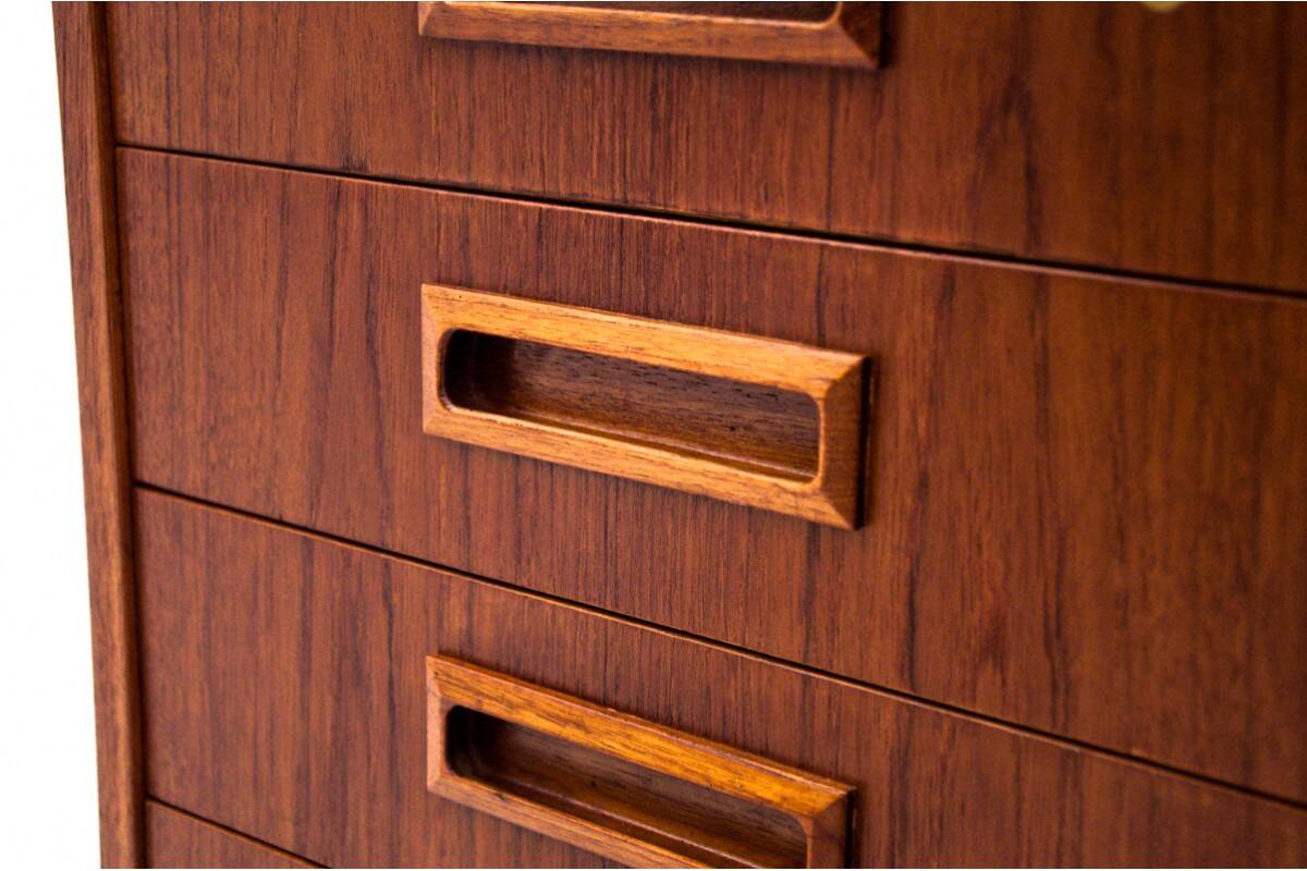 Bureau en teck, Danemark, années 1960.