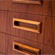 Teak desk, Denmark, 1960s.