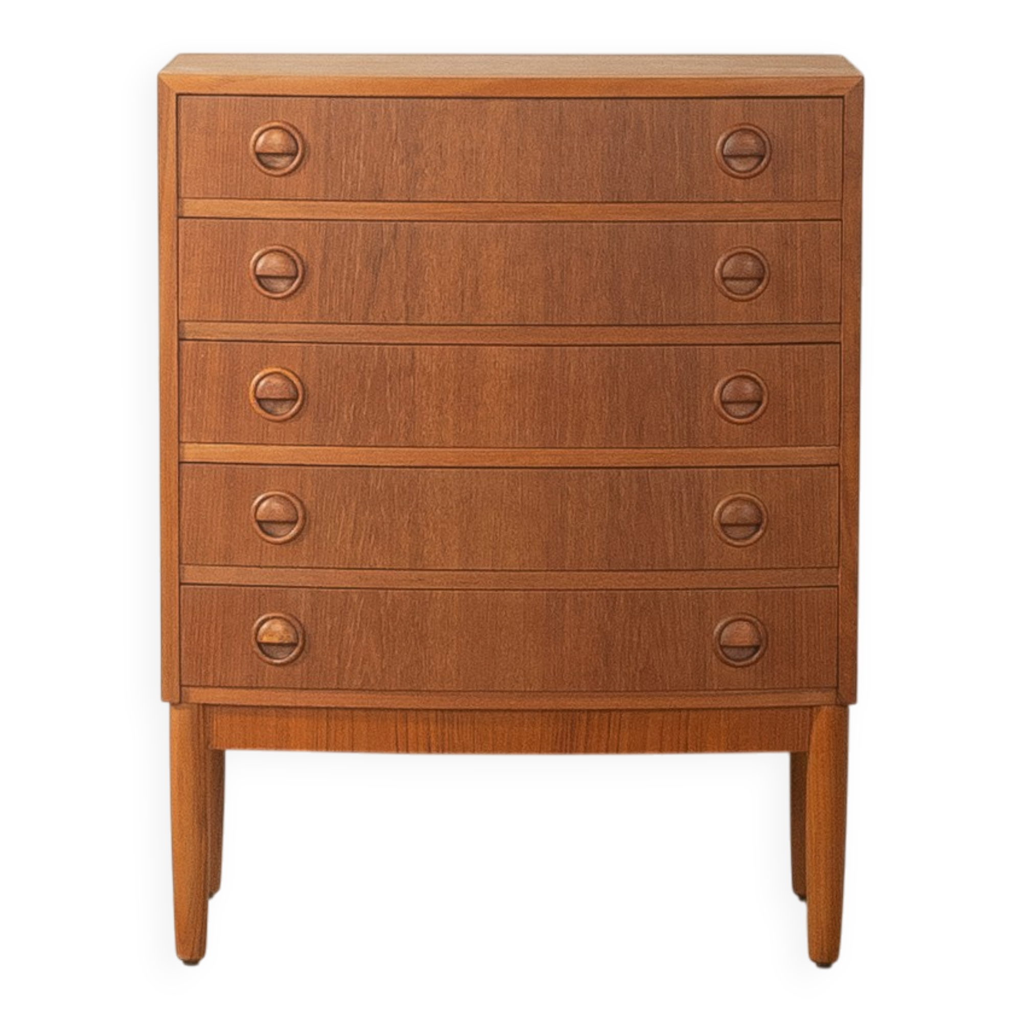 Elegant chest of drawers from the 1960s by Kai Kristiansen for FM Møbler