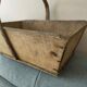 Old wooden basket