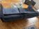2 seater sofa Dark Blue Velvet - HANDVÄRK