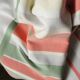 Nappe à rayures 1960