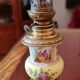 Porcelain and copper oil lamp