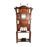 Vintage wardrobe coat rack