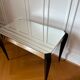 Table basse miroir années 40/50 Art Déco