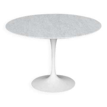 Original Knoll Tulip 107cm round Eero Saarinen Statuarietto matte LIKE NEW!