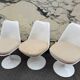 4 Tulip chairs by Eero Saarinen for Knoll International