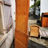 Pine corner cupboard with two sections, 1900s