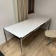 Bureau USM Haller en en stratifié gris perle
