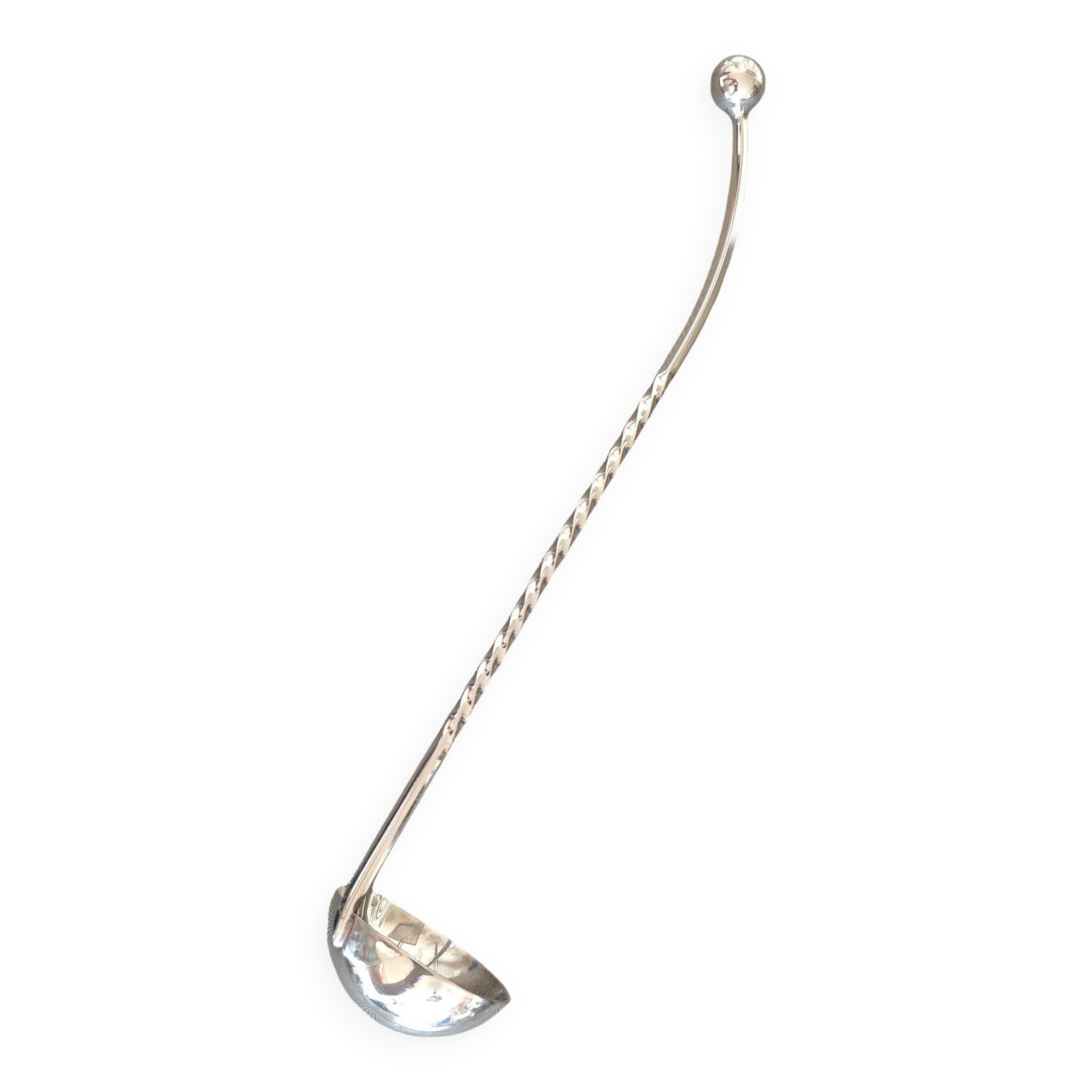 Louche à cocktail en métal argenté - Christofle - Années 1950/1970