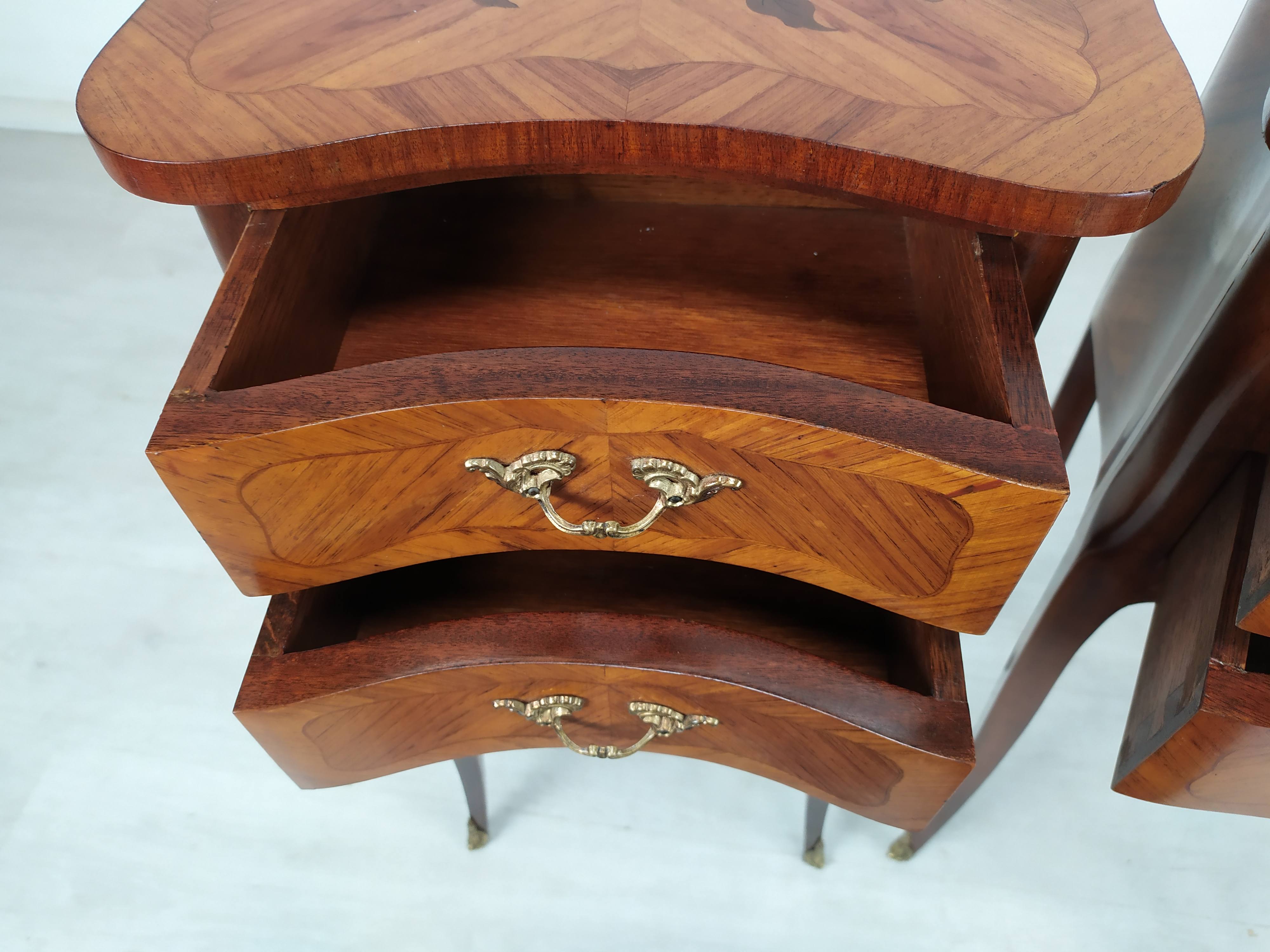Pair of Louis XV bedside tables