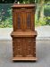 Renaissance sideboard with recess, 17th century, in carved walnut, 177cm